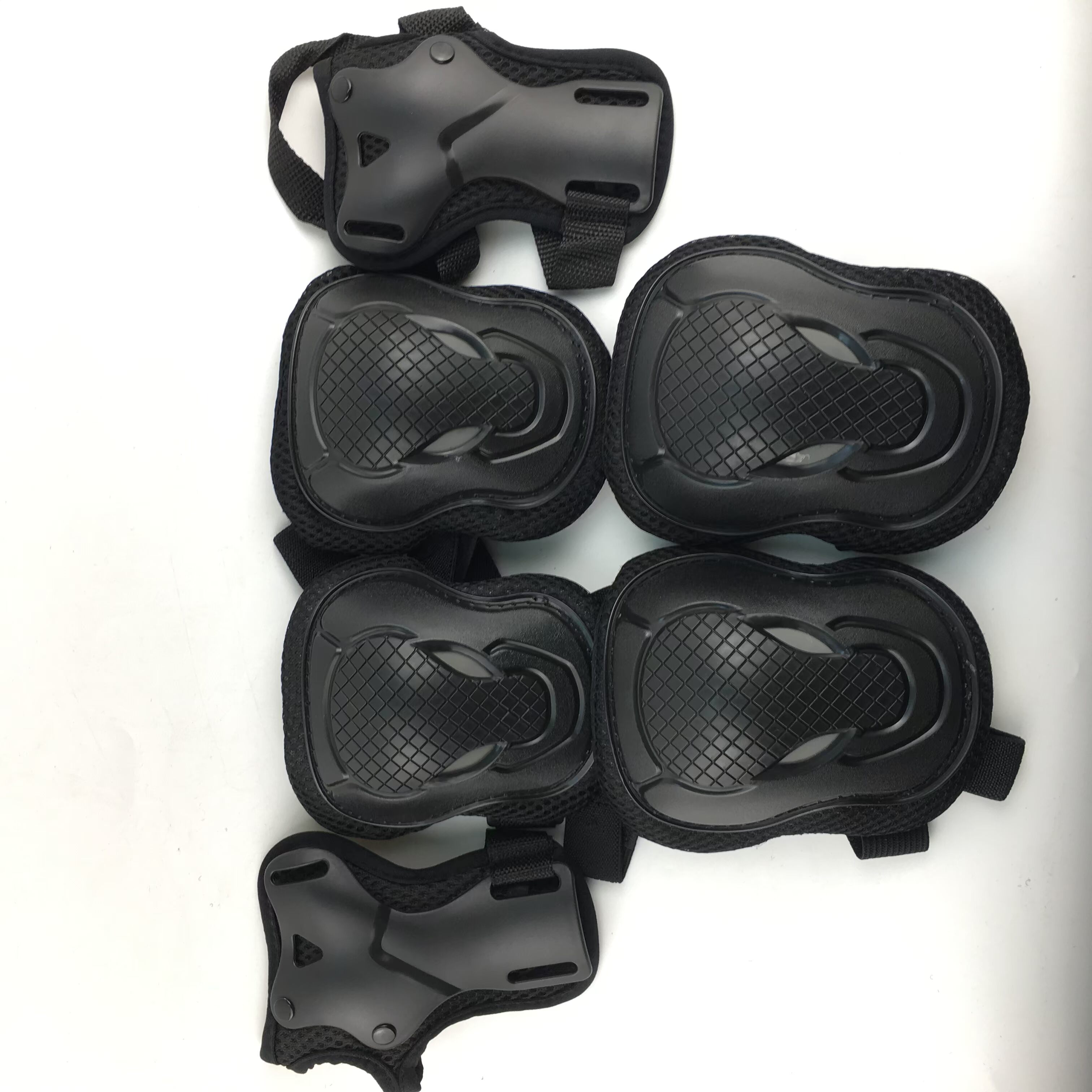 Giày trượt con lăn đồ bảo hộ giày trượt tay guards cổ tay miếng đệm đầu gối sáu bộ của skateboard thể thao mạo hiểm phù hợp với bảo vệ nón bảo hiểm xe đạp thể thao